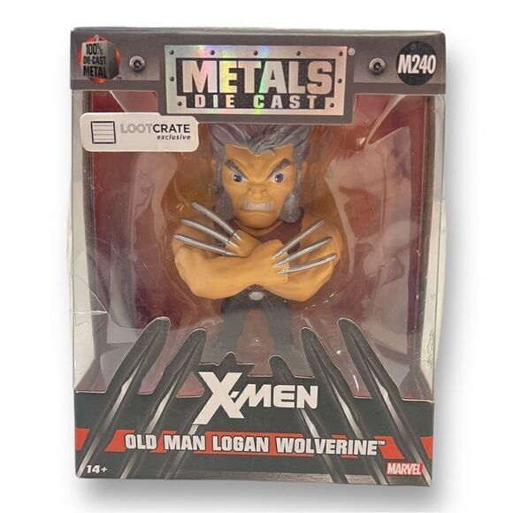 X Men Metal Die Cast Old Man Logan Wolverine - Picture 1 of 5